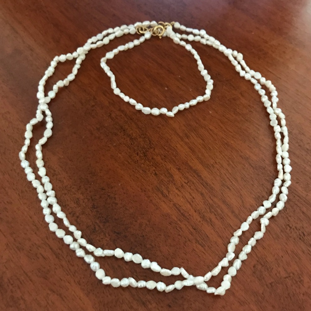 Vintage Rice Pearl Set - Picture 4 of 8